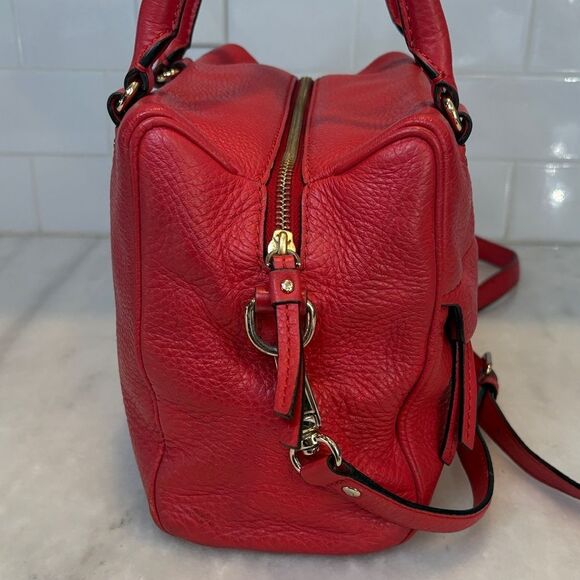 Kate Spade Bag Purse Handbag Leather Grand Park Hadlen Pebbled Crossbody Satchel - Picture 7 of 16